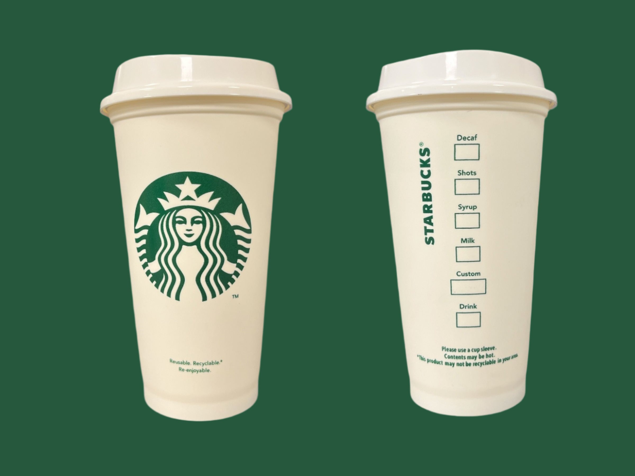 Custom Reusable Plastic Cups