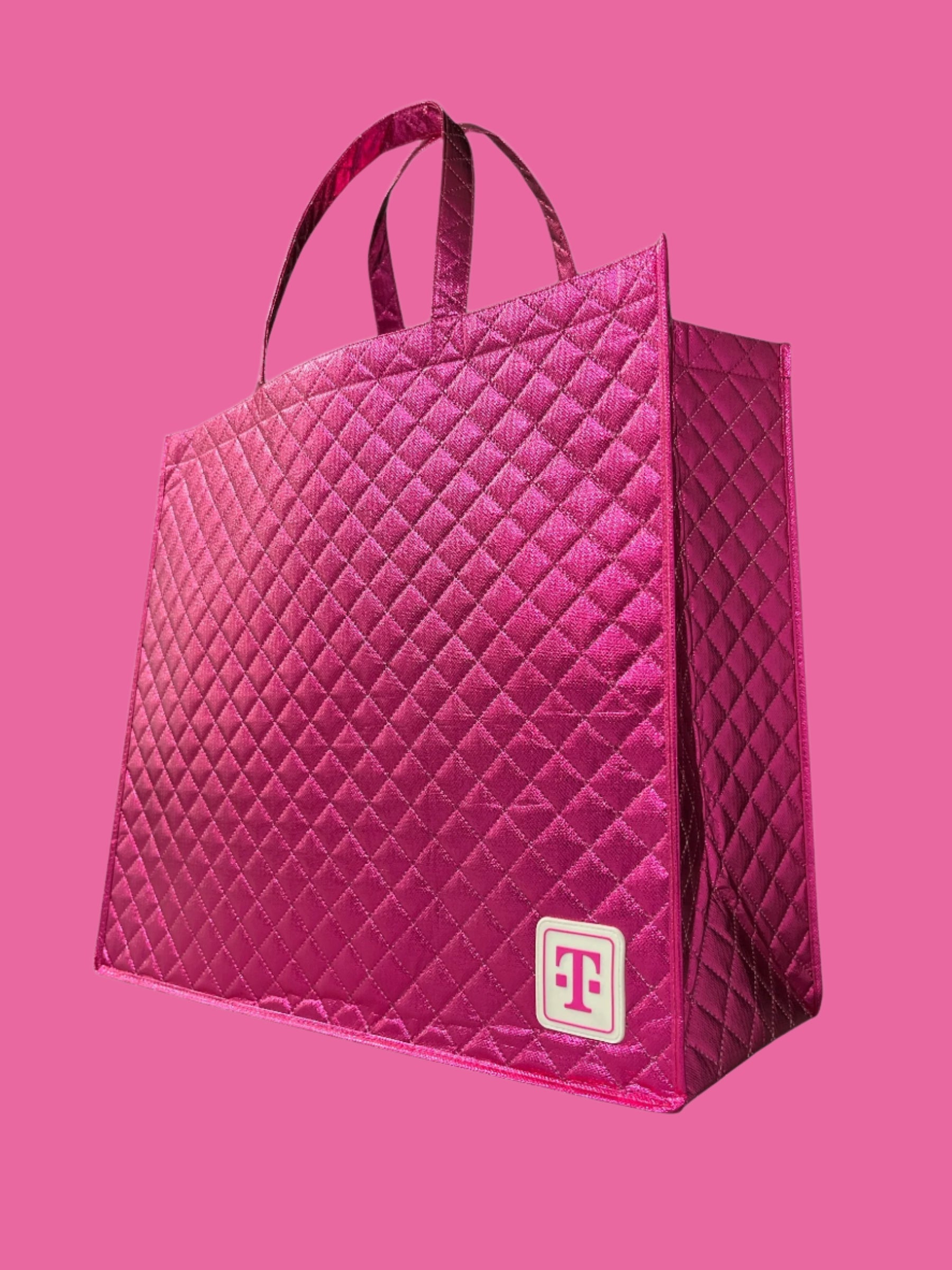 Custom T-Mobile Quilted Tote Bag